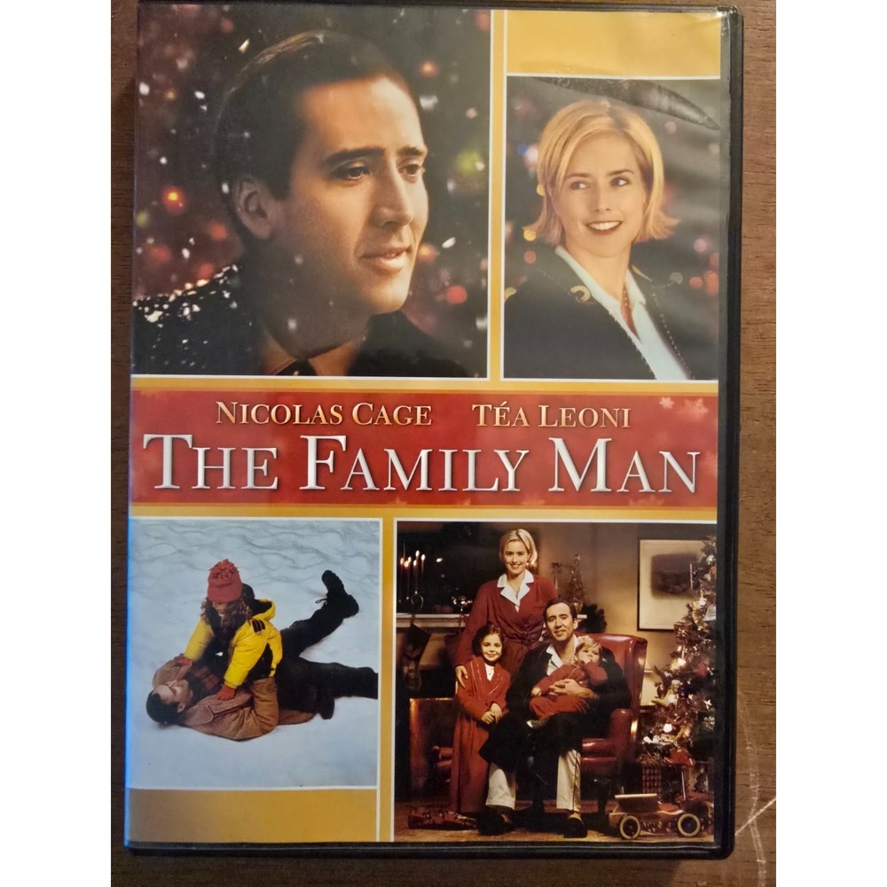 The‎ Family Man (DVD, 2001), Cage, Leoni, Good Condition